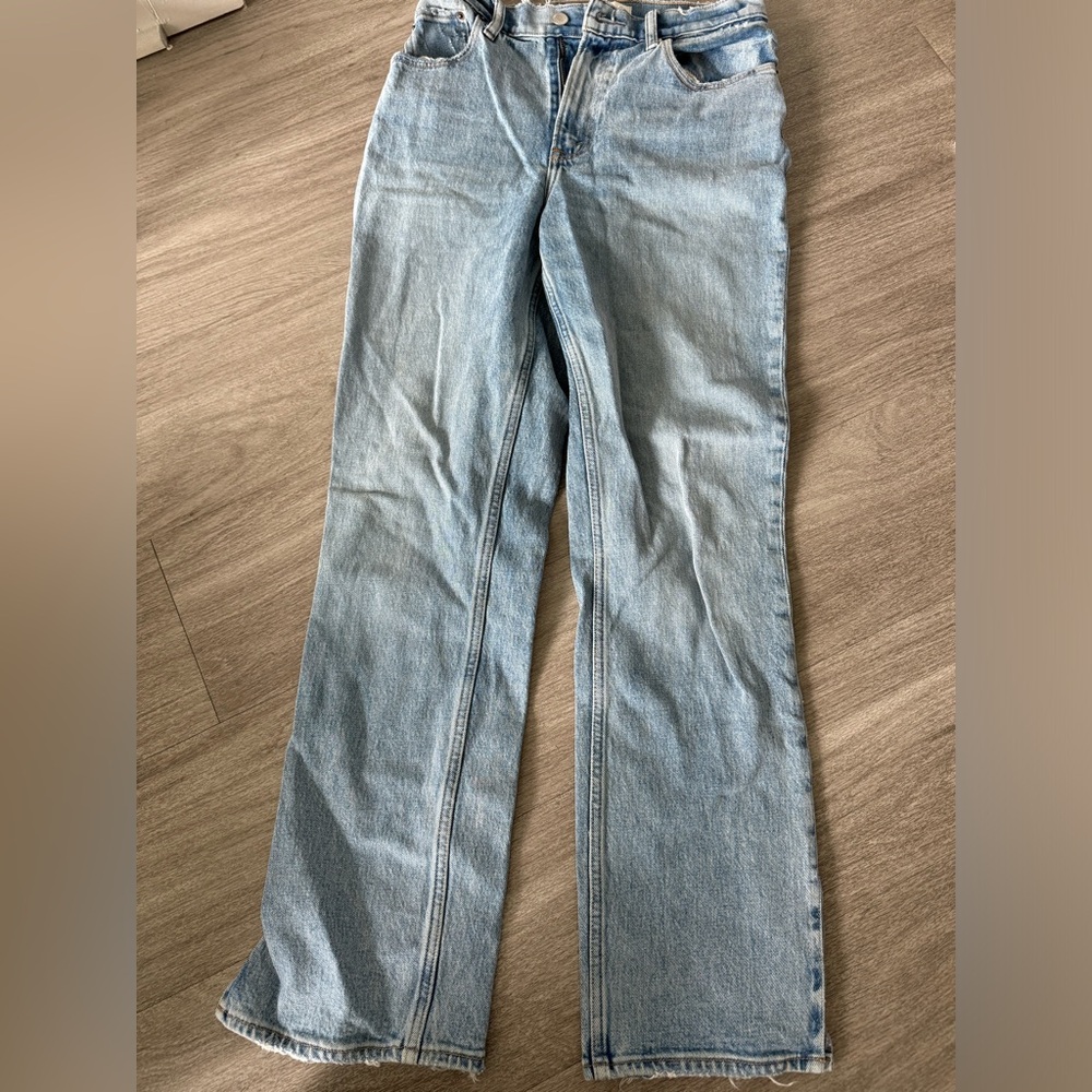 Abercrombie & Fitch Light Blue High Rise Jeans